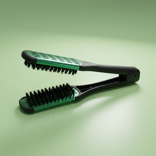 Cepillo plancha verde