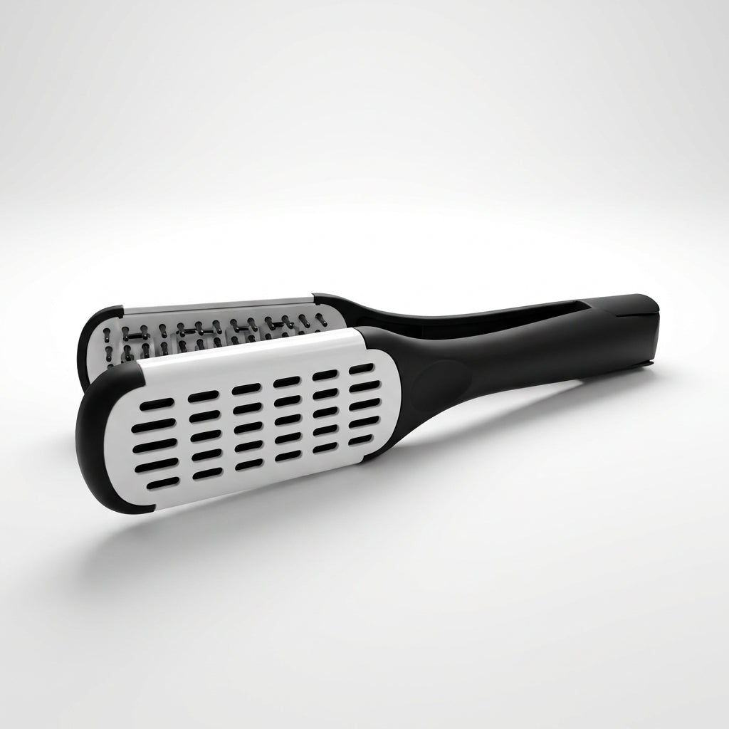 Cepillo plancha blanco