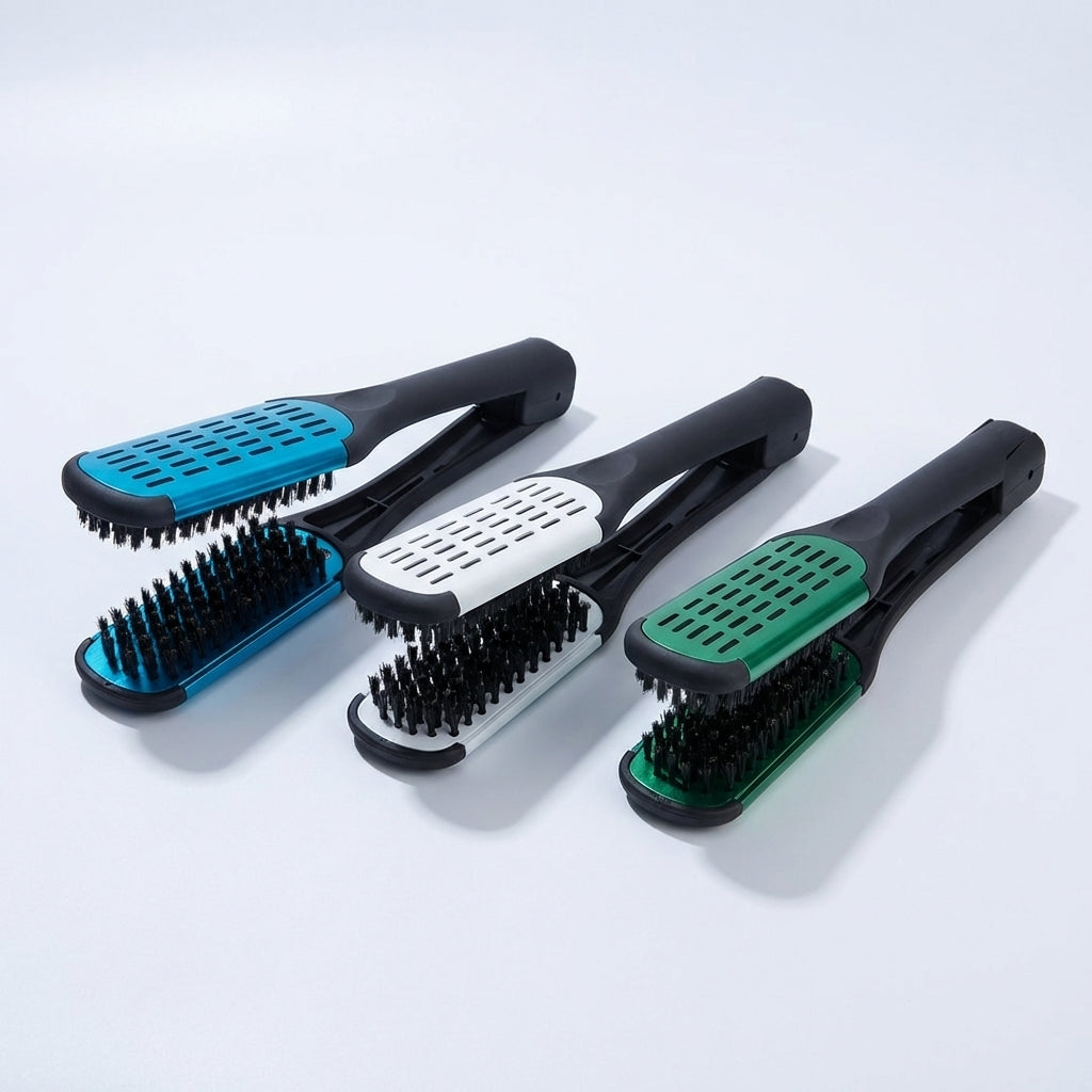 Cepillo plancha blanco